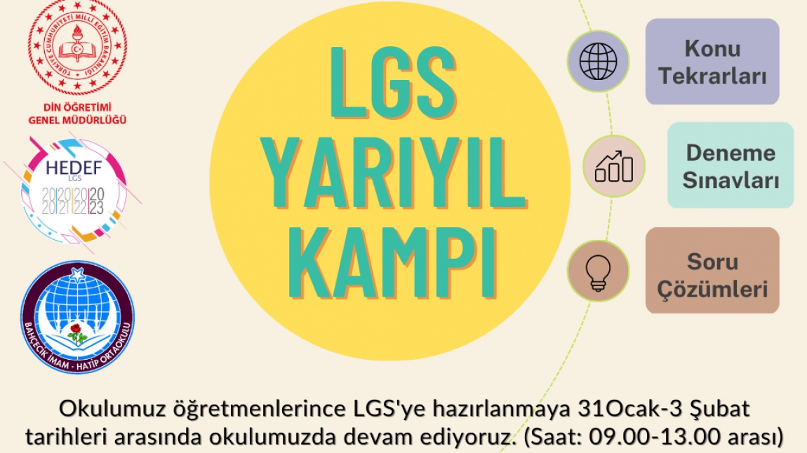 LGS Yarıyıl Kampı